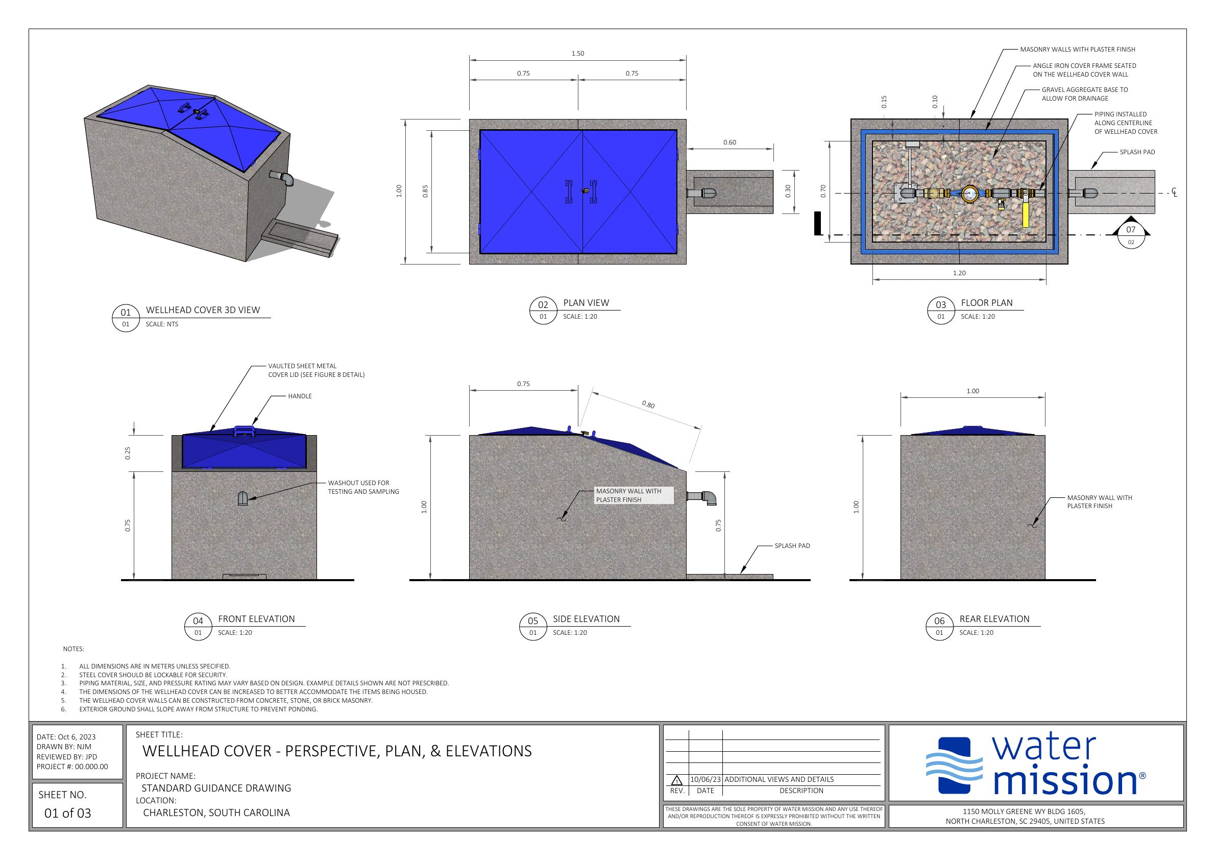 Wellhead Cover Drawing