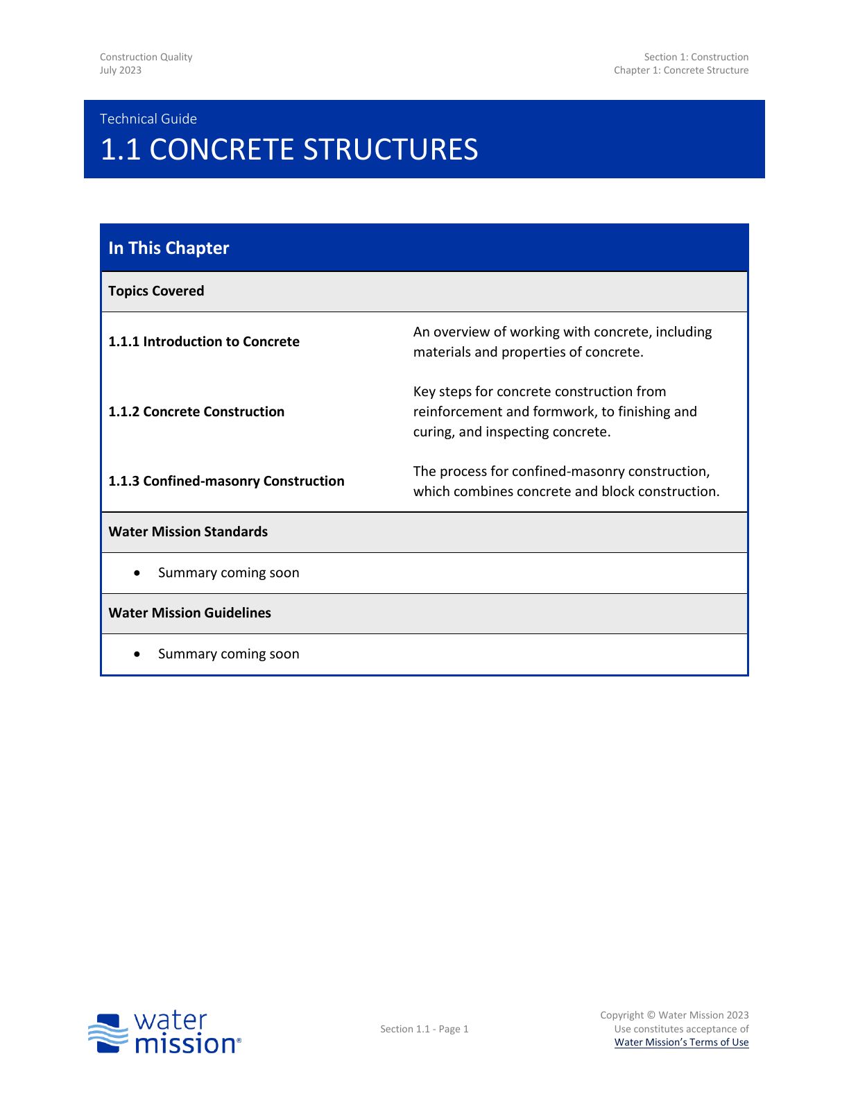 Concrete Structures
