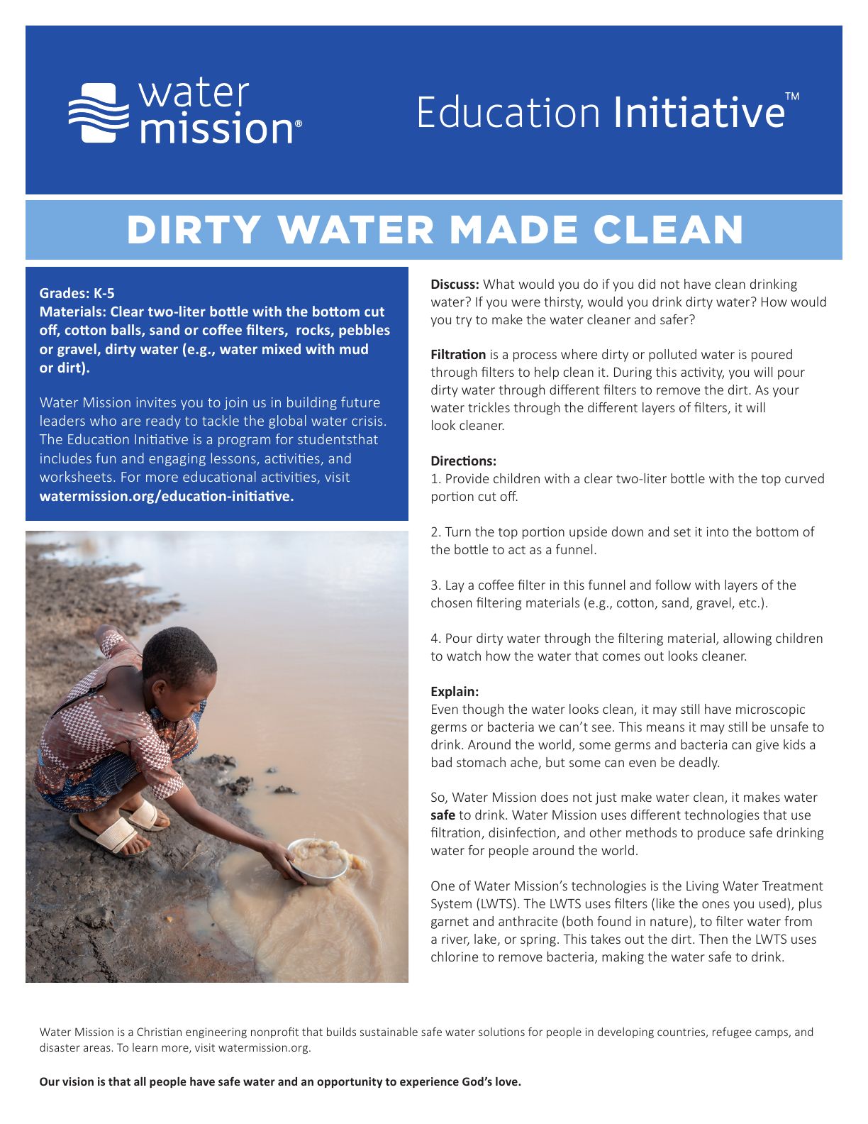 Dirty Water Made Clean
