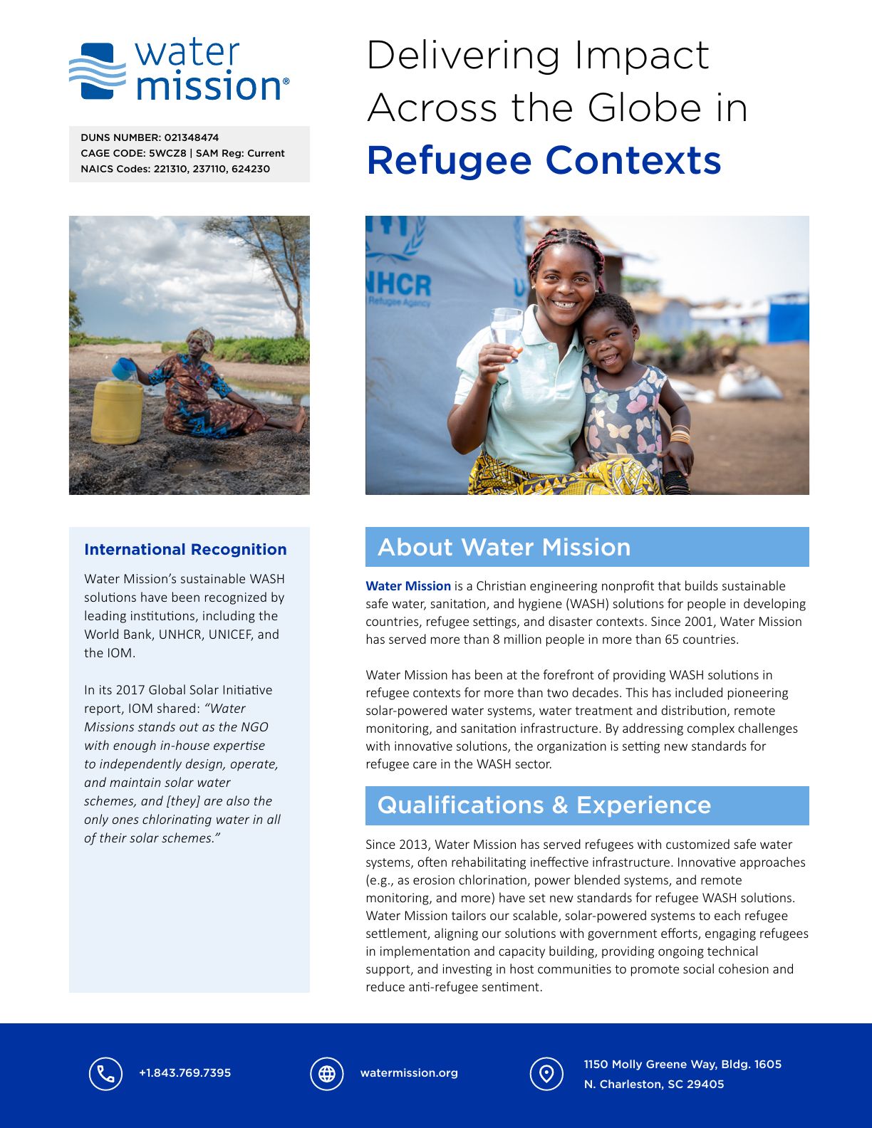 Refugee Capacity Statement