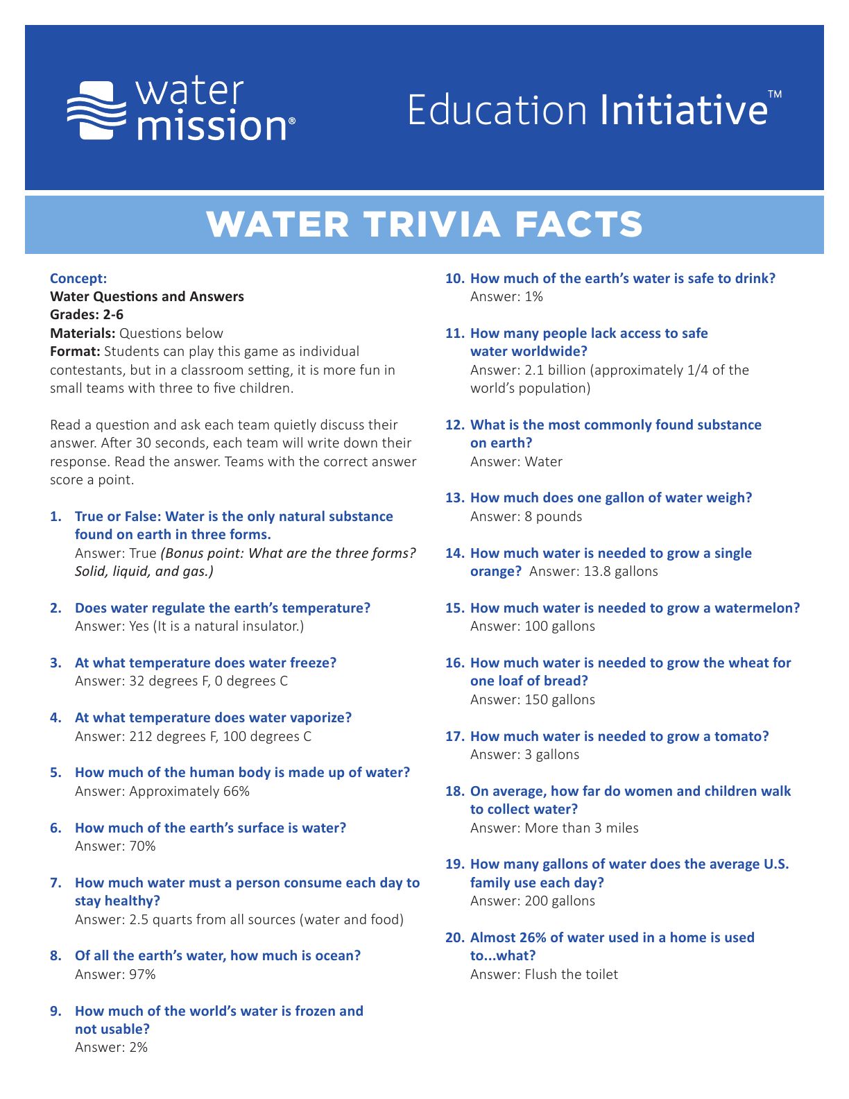 Trivia